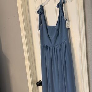 David’s bridal  Blue dress